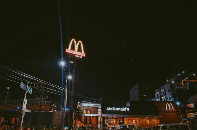 McDonald's por la noche