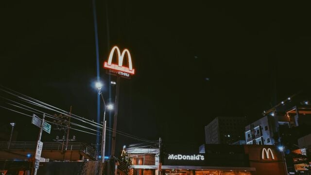 McDonald's por la noche