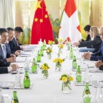 Switzerland and China bilateral meeting in Geneva