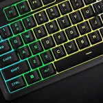 Este teclado tiene iluminación RGB en diez zonas