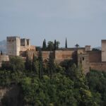 Sucesos.- Investigan la aparición de pintadas vandálicas en el entorno de la Alhambra