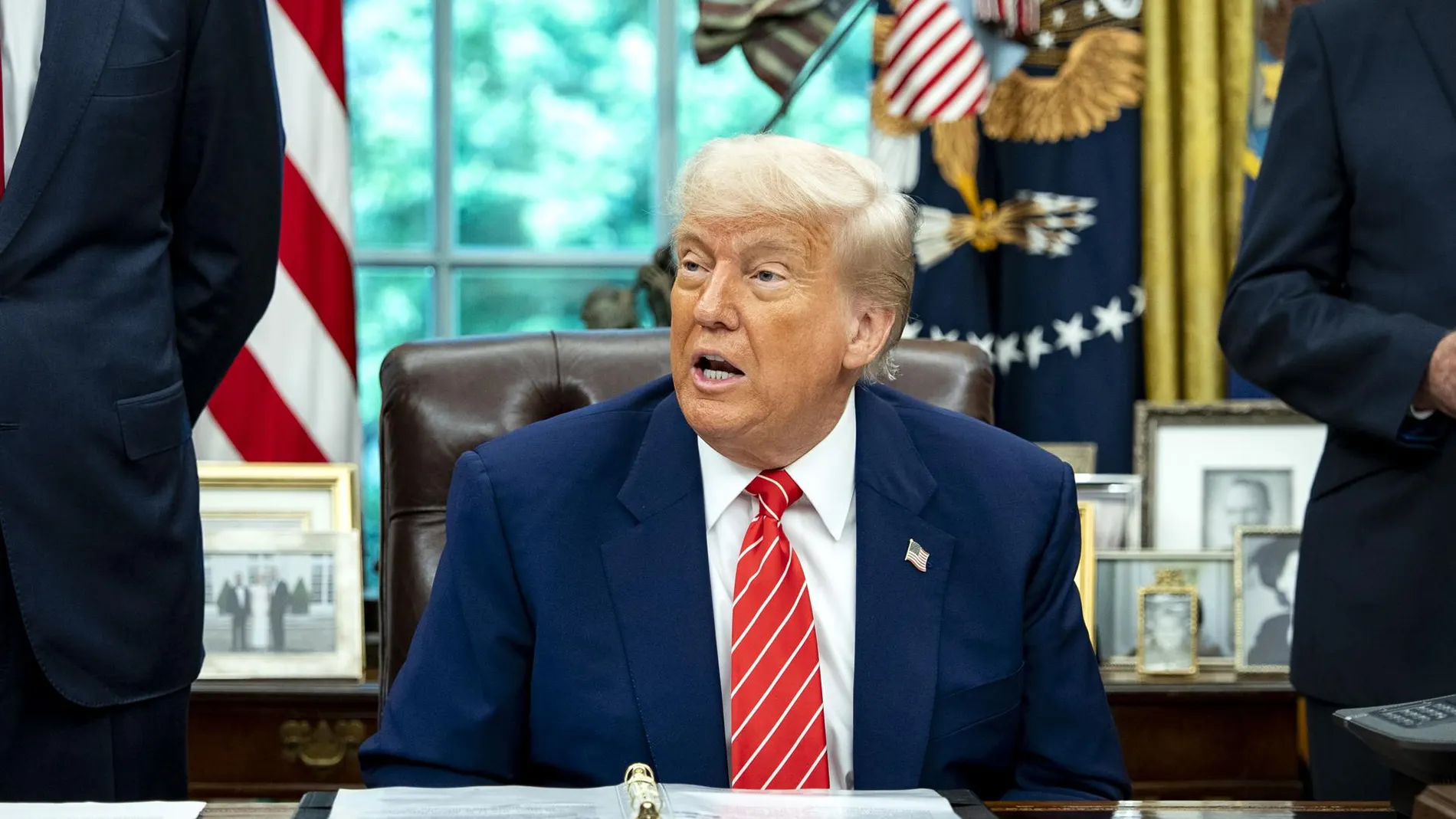 VÍDEO: Ucrania.- Trump pide un alto el fuego de 30 días en Ucrania y amenaza con sanciones si no se cumple