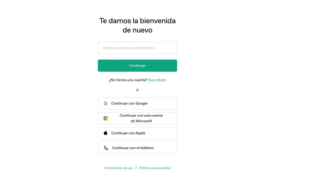 ChatGPT guía de uso
