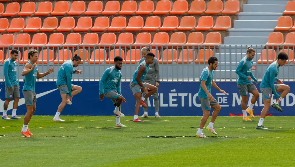 Entrenamiento del Atlético de Madrid