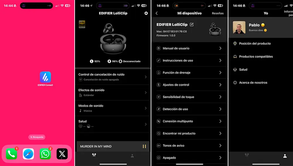 No es la app con más extras, pero no está mal