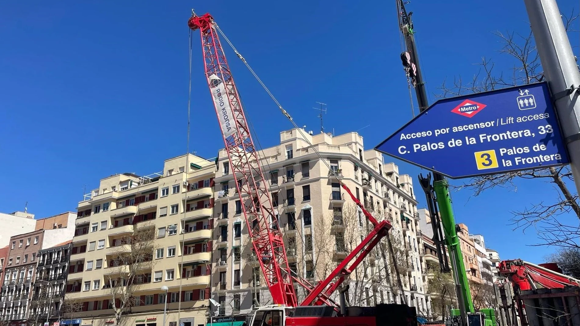 Los comercios afectados por las obras de L11 de Metro pueden solicitar ayudas