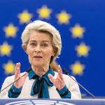 La presidenta de la Comisión Europea, Ursula Von der Leyen 