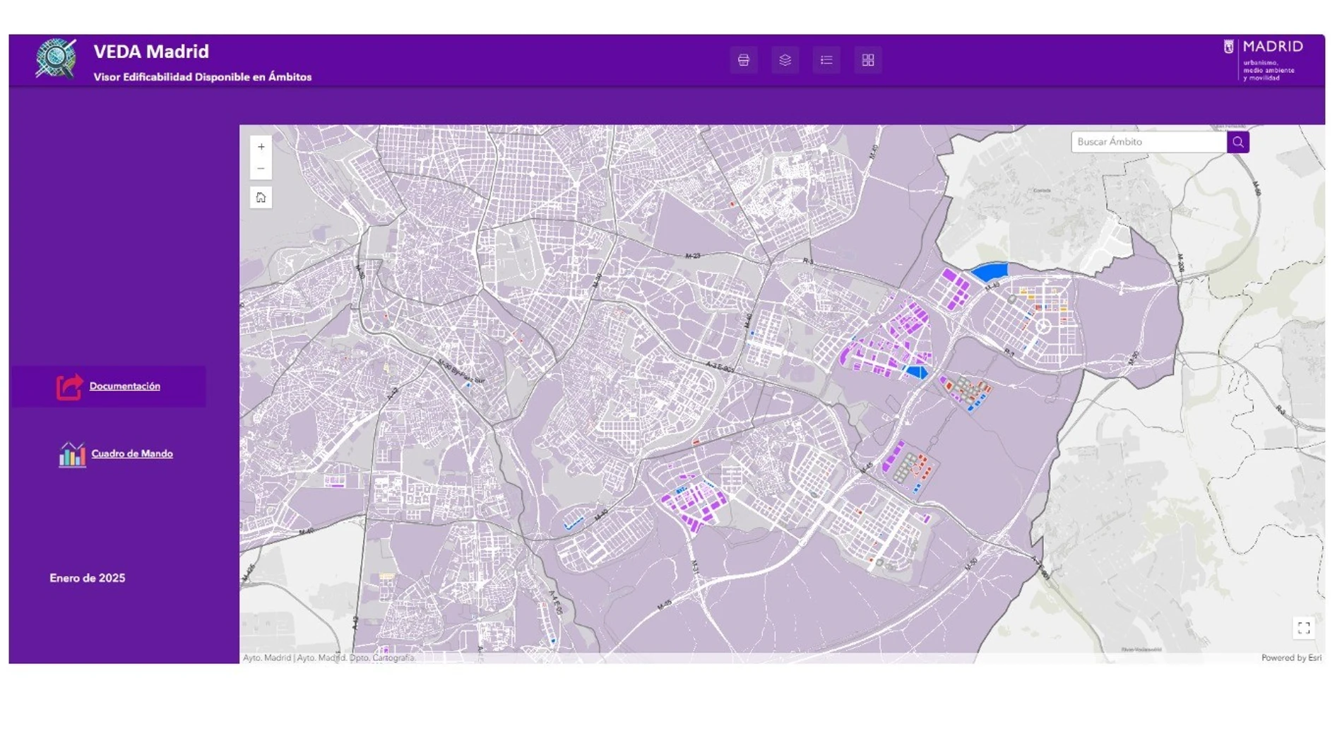 La "lupa" con la que conocer los distintos desarrollos urbanísticos de Madrid