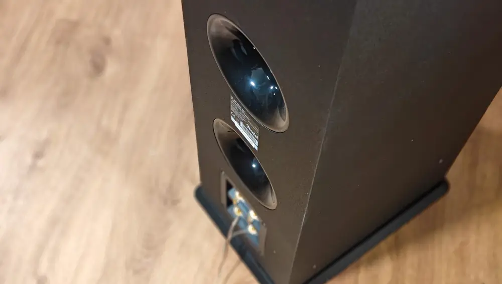 Detalle de las salidas de aire traseras