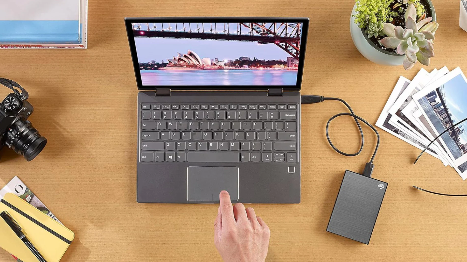 El disco duro Seagate One Touch tiene cifrado de hardware que se activa con una contraseña
