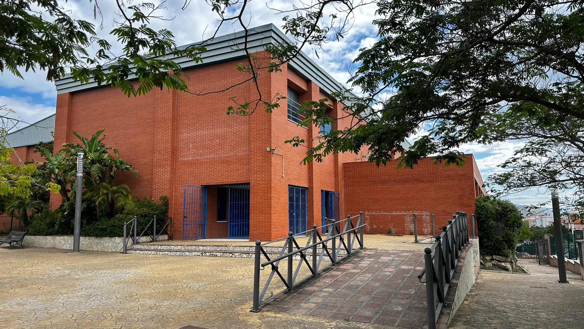 Pabellón del Carmen de Estepona en una imagen de archivo