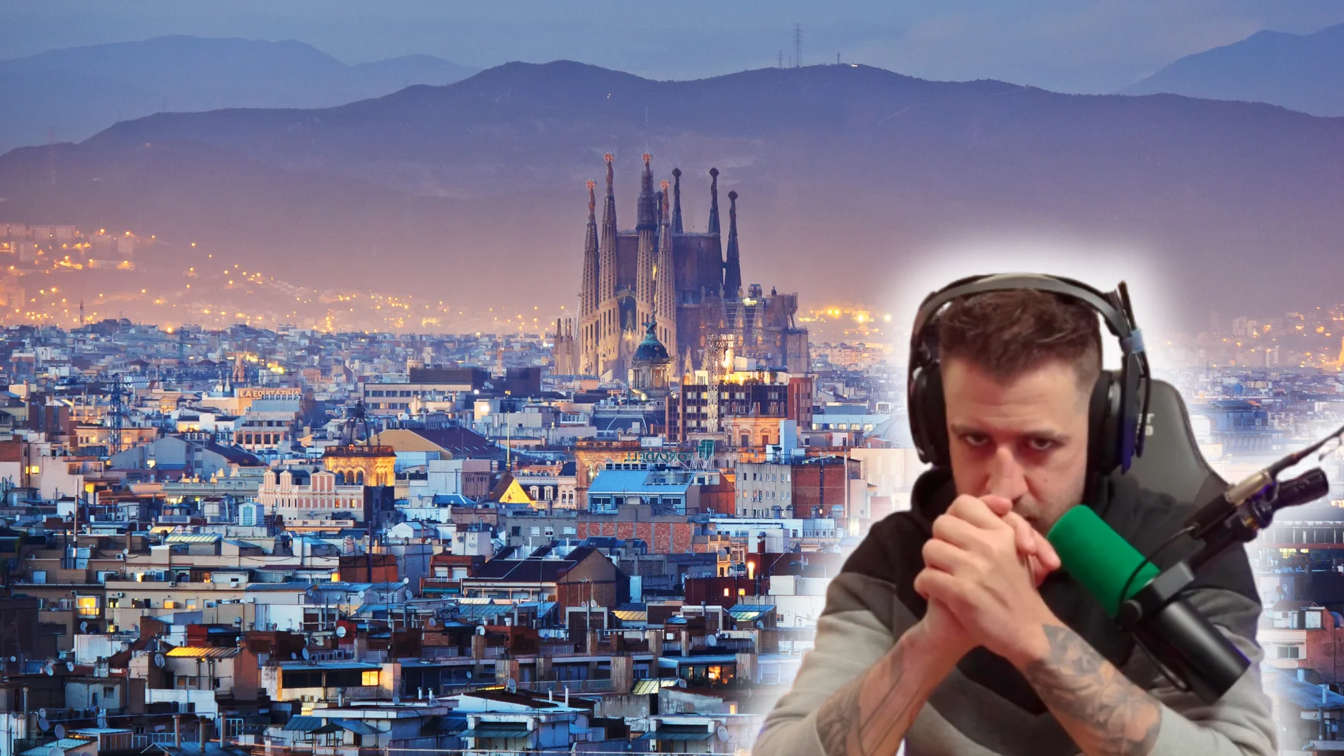 Auronplay junto a la ciudad de Barcelona