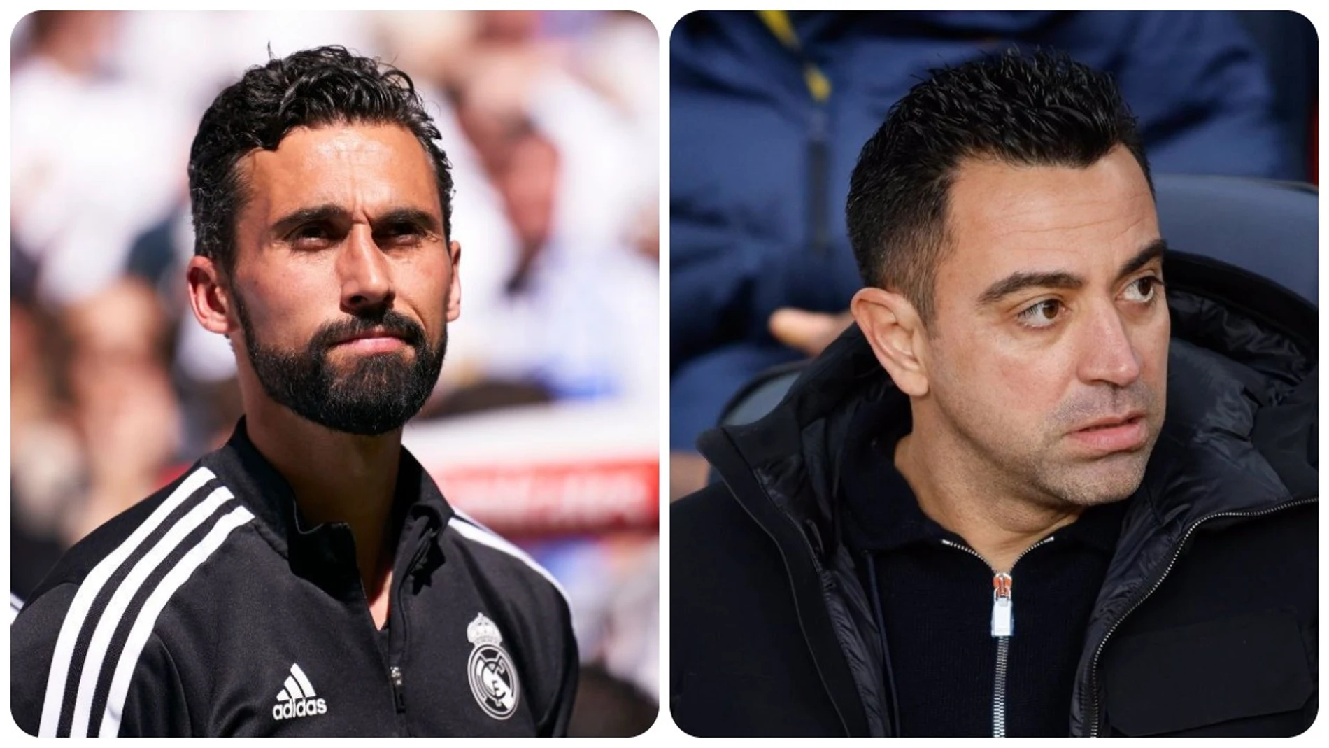 Arbeloa y Xavi Hernández