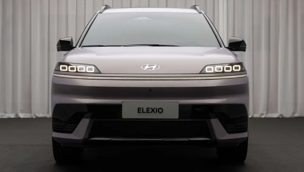 Frontal del nuevo Hyundai Elexio