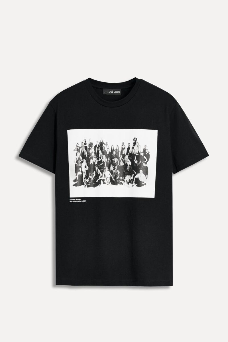 Camiseta 50 aniversario Zara.