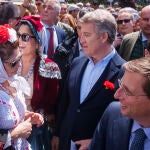 Almeida y Feijóo en la Pradera de San Isidro. David Jar
