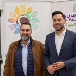 El diputado Roberto Migallon y el presidente de la Asociación de Confiteros de Valladolid, Rafael Mesonero, presentan el evento más dulce del año.