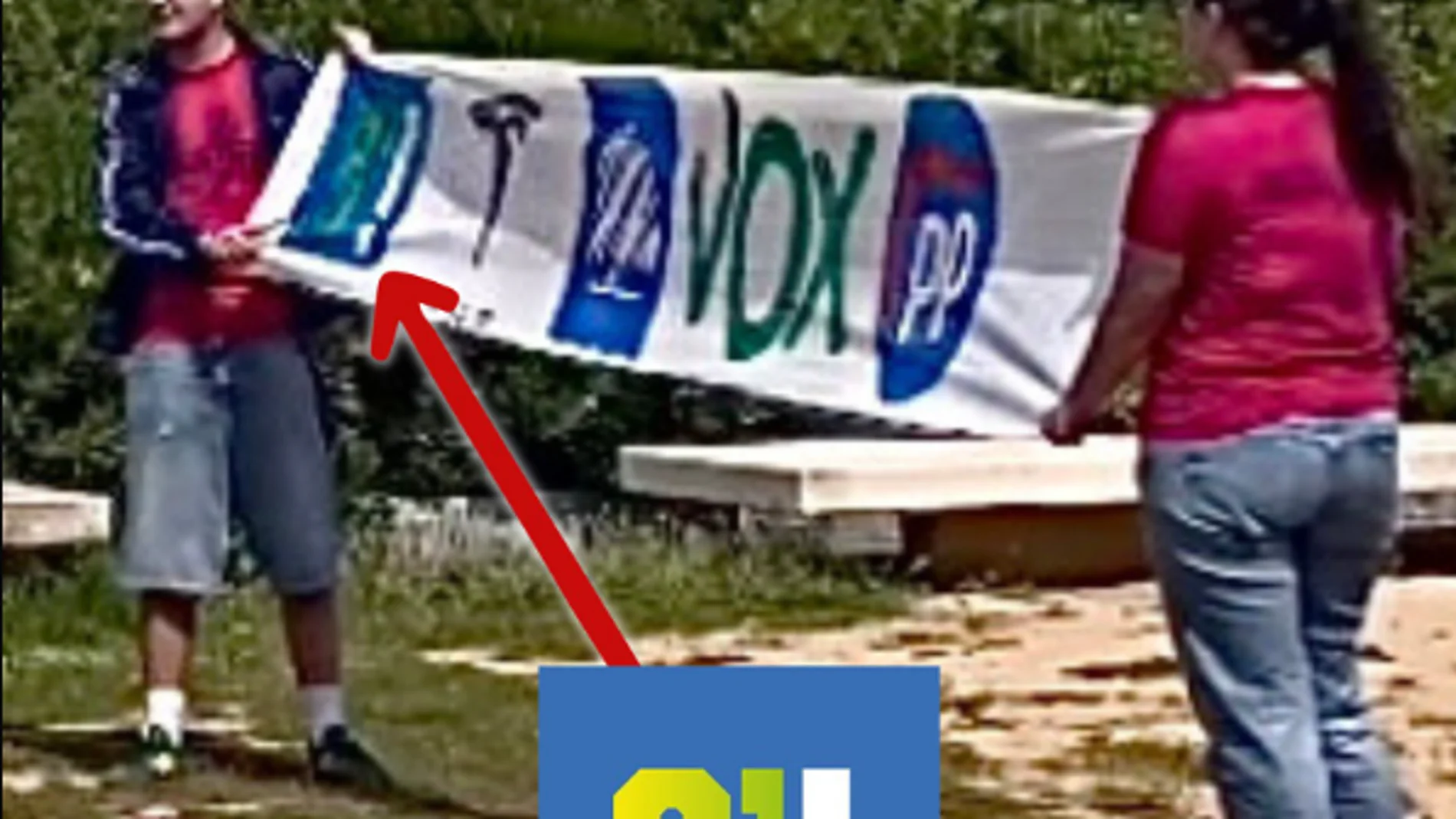 Polémica en la UPF por una actividad de la Fiesta Mayor: “tiro al fascista” con logos del PP, Vox y AC