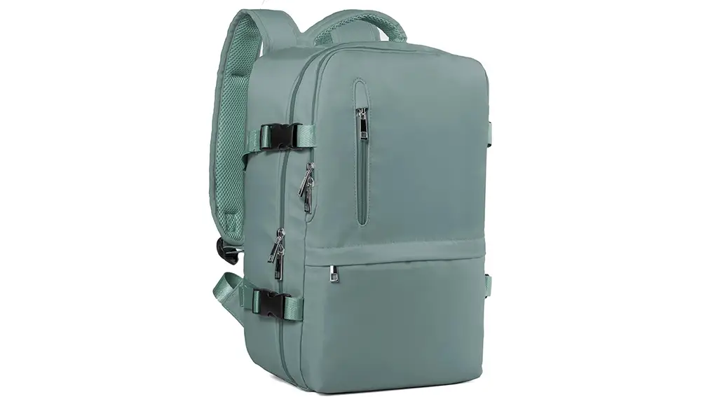 Esta mochila tiene las dimensiones ideales para llevar como equipaje de mano en tus vuelos, evitando así tener que facturar