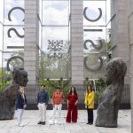 De izq. a drcha, Marta Miguel, Samuel Fernández, Isabel Portero, Eva Jiménez y Marta Navarrete 