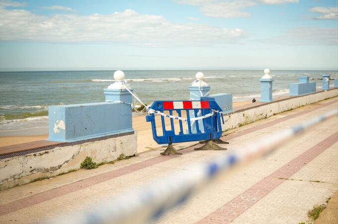 Una obra urgente facilitará el acceso a la playa de Caño Guerrero de Matalascañas este verano