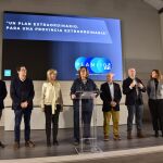 Ángeles Armisén durante la presentación del Plan
