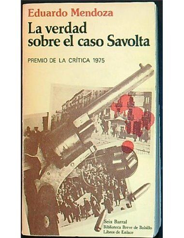 Portada de la primera edición de "La verdad sobre el caso Savolta" publicada en 1975