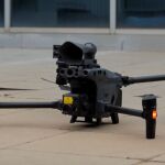 Uno de los drones utilizado por TMB en la prueba piloto de Barcelona