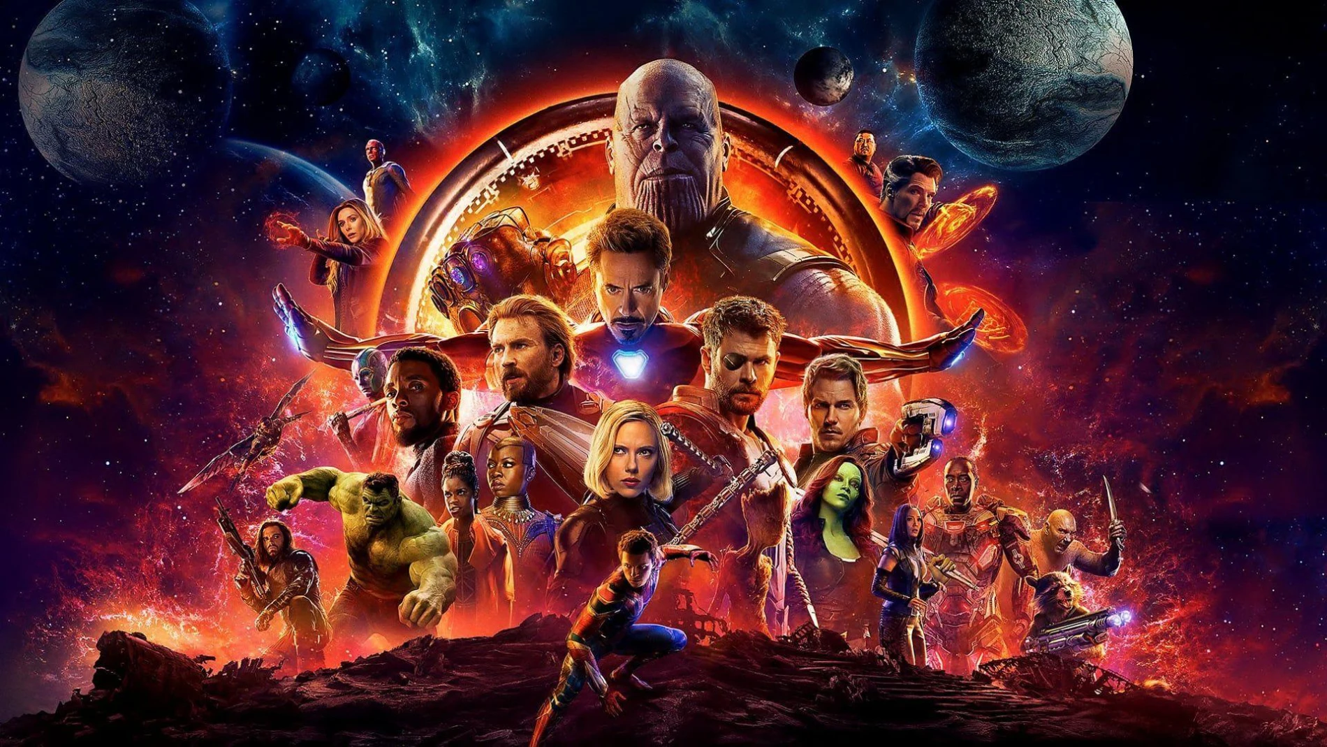 'Vengadores: Infinity War' marcó la primera gran reunión de héroes en Marvel Studios