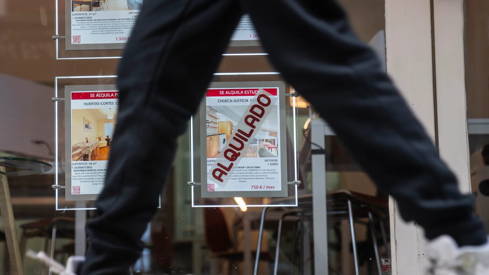 Anuncios de alquiler de pisos en Madrid