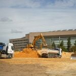 Las obras de mejora y ampliación del acceso sur del estadio de La Cartuja concluyen este jueves