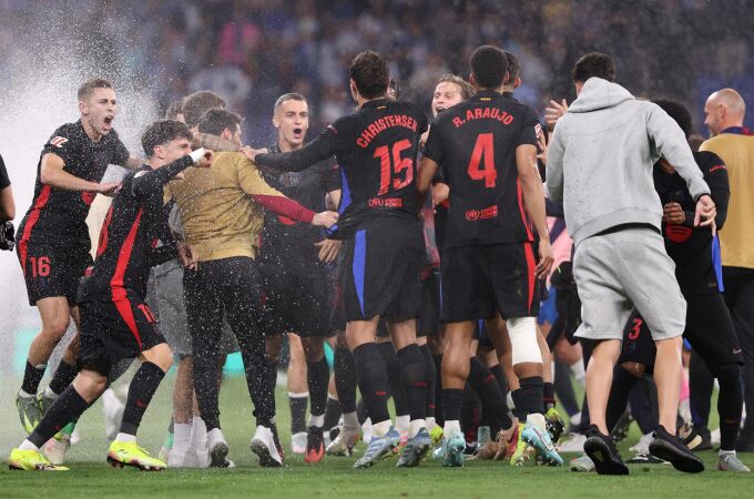 Fútbol.- El FC Barcelona celebra este viernes su triplete con una rúa del Camp Nou al Arc de Triomf