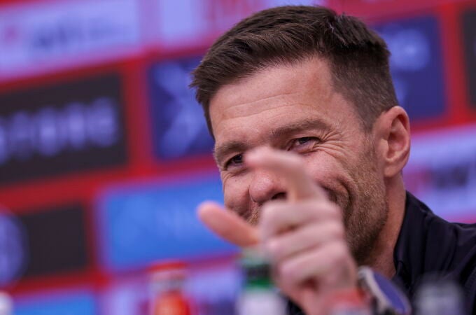 Comparecencia de Xabi Alonso