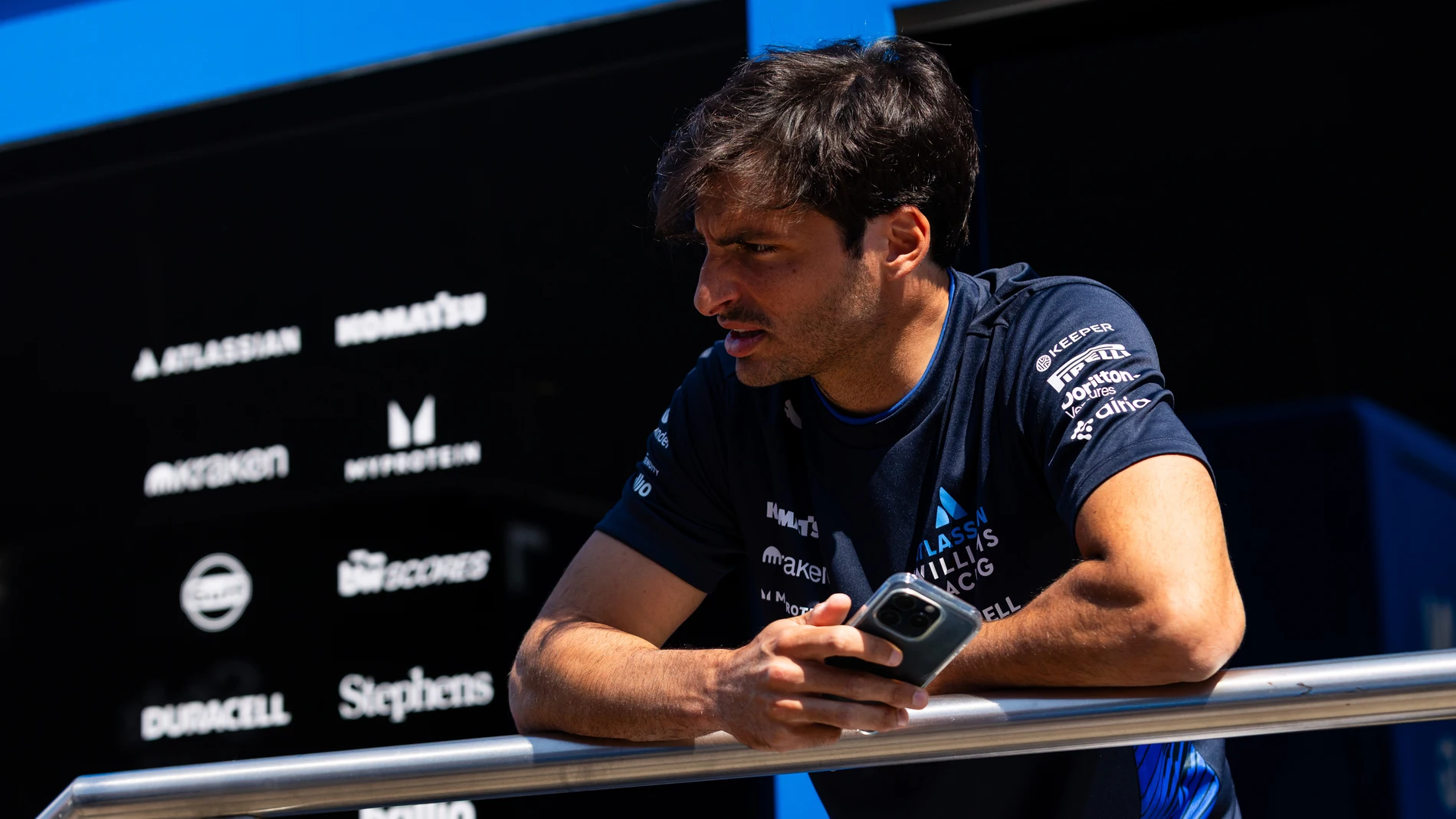 SAINZ Carlos (spa), Williams Racing FW47, portrait during the Formula 1 AWS Gran Premio del Made in Italy e Dell’Emilia-Romagna 2025, Emilia Romagna Grand Prix 2025, 7th round of the 2025 FIA Formula One World Championship from May 16 to 18, 2025 on the Autodromo Internazionale Enzo e Dino Ferrari, in Imola, Italy - Photo Javier Jimenez / DPPIAFP7 15/05/2025 ONLY FOR USE IN SPAIN