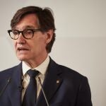 El presidente de la Generalitat de Catalunya, Salvador Illa