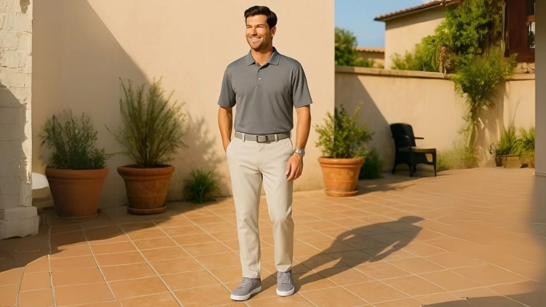 Amazon Essentials de corte deportivo