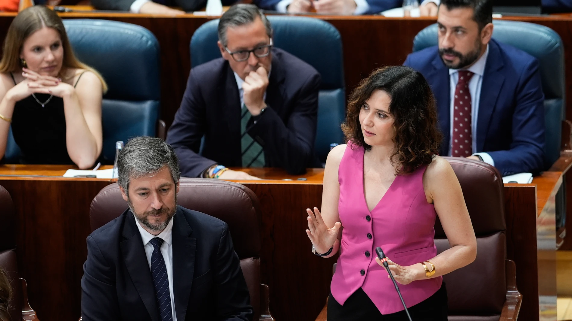 Díaz Ayuso en la Asamblea