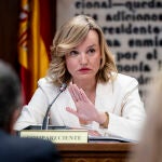 Pilar Alegría comparece en la comisión Koldo del Senado sobre su noche en el Parador de Teruel