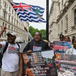 Britain Mauritius Chagos Islands Protest
