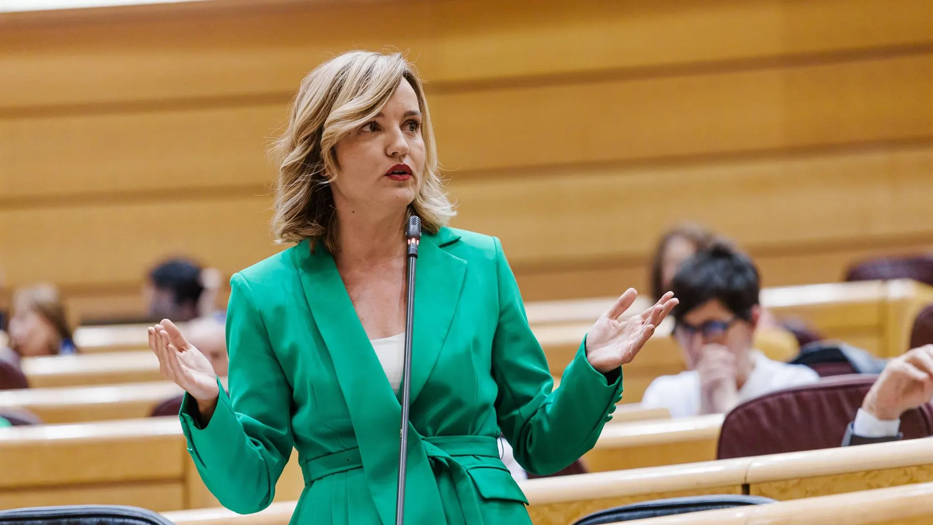 Pilar Alegría comparece hoy en la 'comisión Koldo' del Senado sobre su noche en el Parador de Teruel