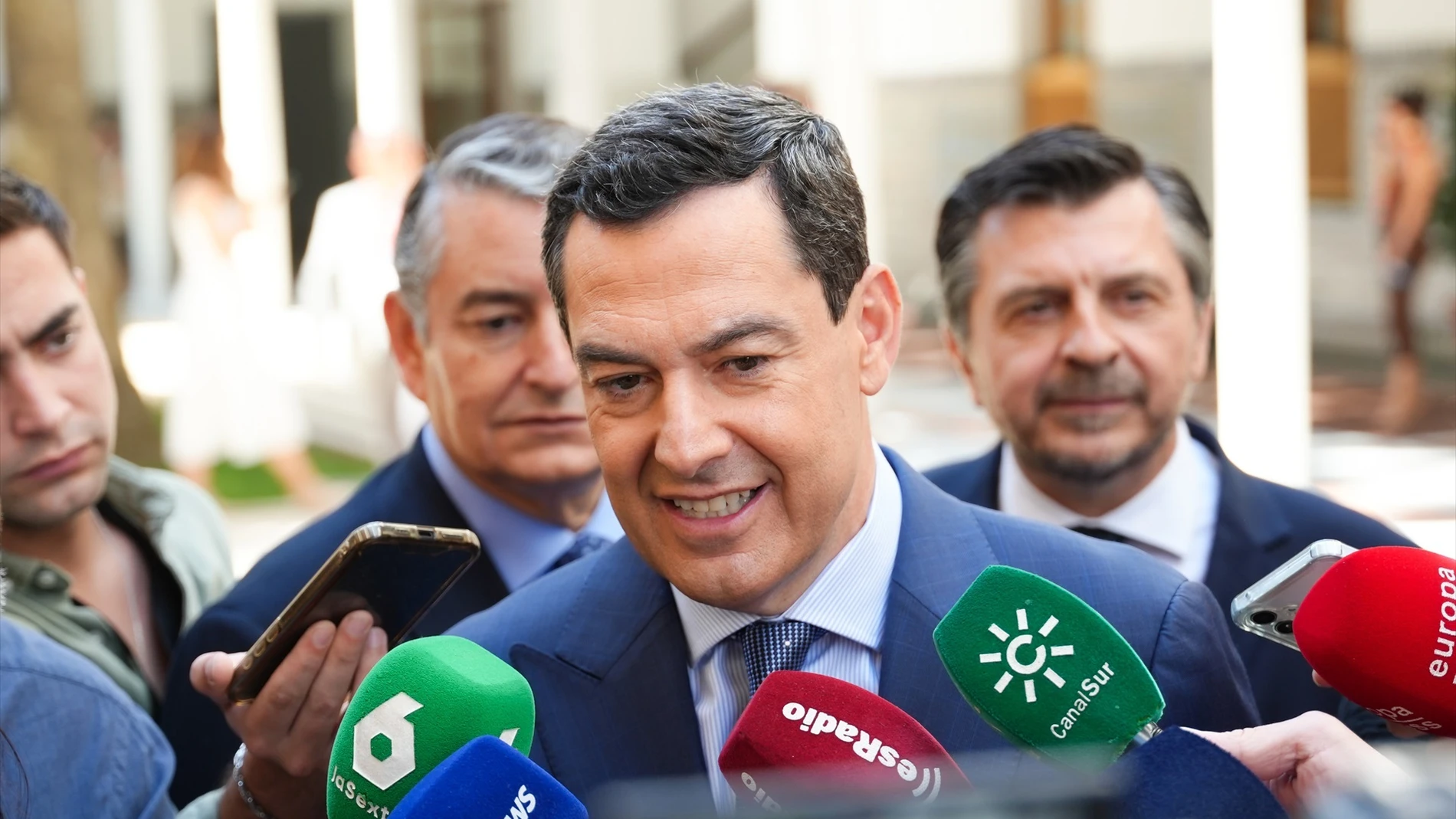Juanma Moreno exige a Yolanda Díaz que rectifique por decir que "Andalucía no es Europa"