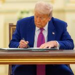 El presidente de EE UU, Donald Trump