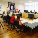 Carlos Pollán preside la Junta de Portavoces en las Cortes