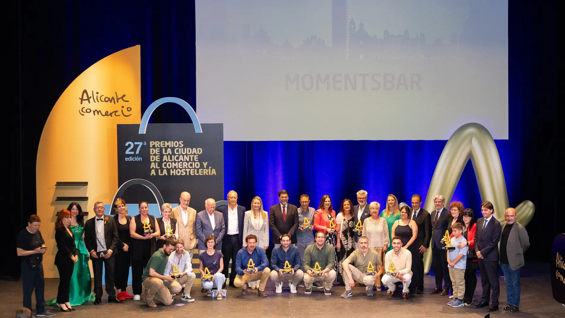 Gala de los 27 Premios de la Ciudad de Alicante al comercio y a hostelería