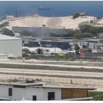 Imagen de la base atacada