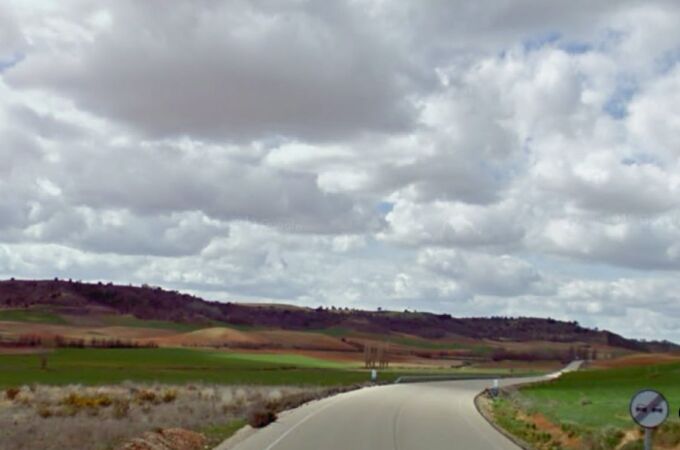  CM-2103, dentro del término de Olivares del Júcar (Cuenca).