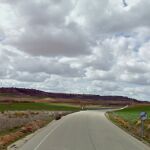  CM-2103, dentro del término de Olivares del Júcar (Cuenca).