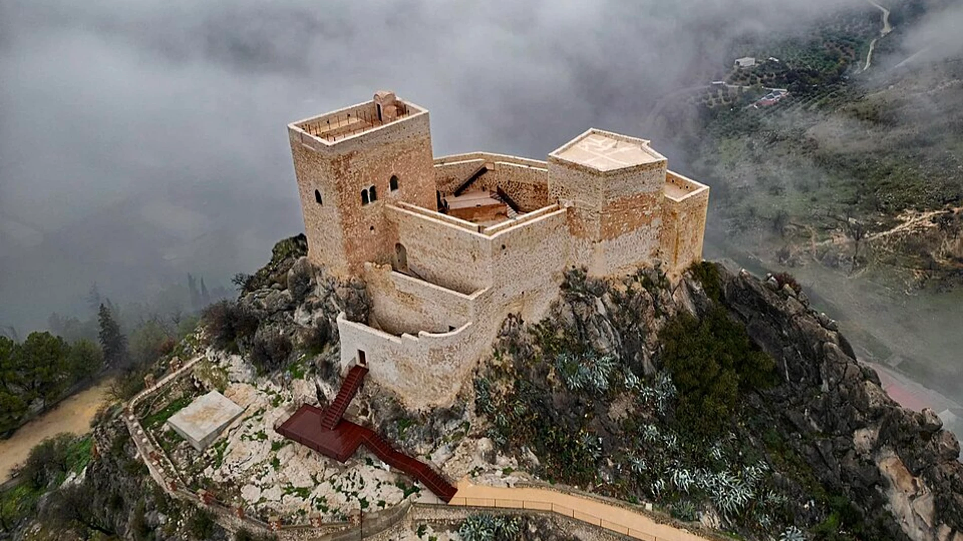 Este castillo puede visitarse al púbico gracias a los trabajos de restauración acometidos entre 2018 y 2023