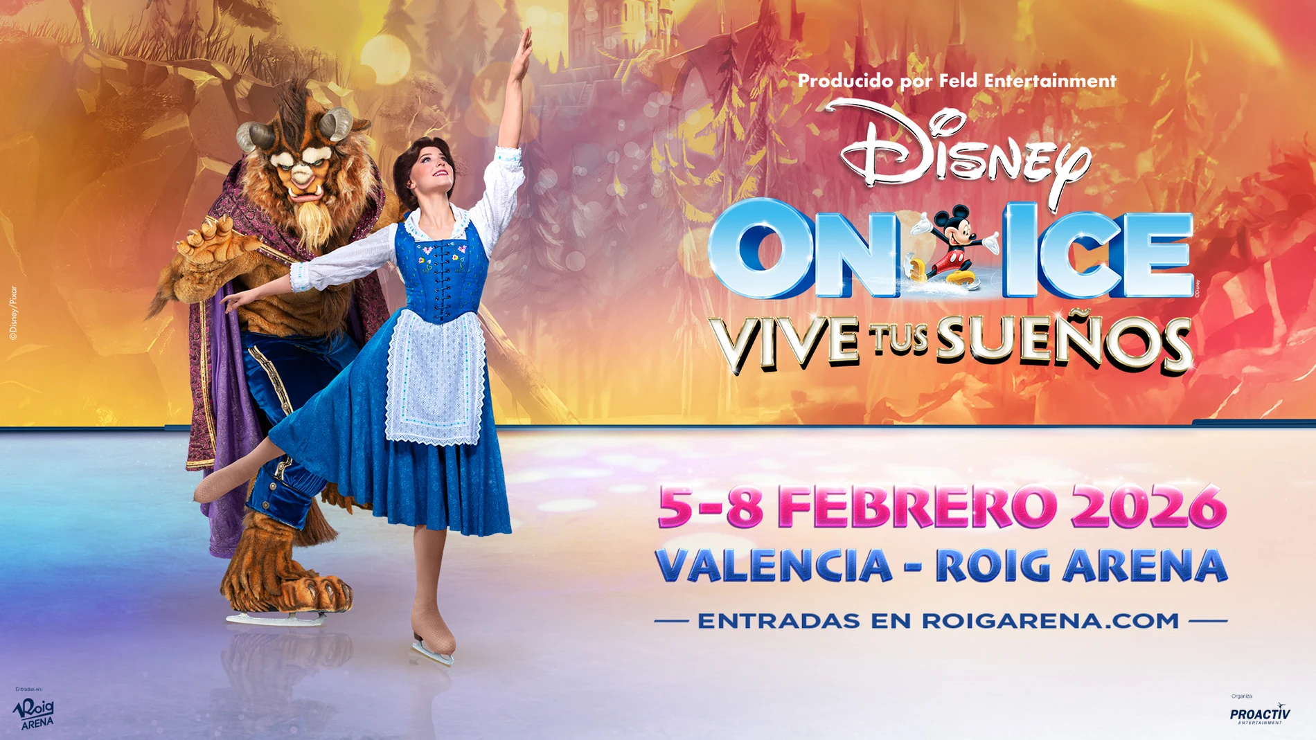 La magia de Disney también llega al Roig Arena de Valencia