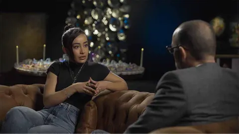 Marina Rivers con Risto Mejide en 'Viajando con Chester'